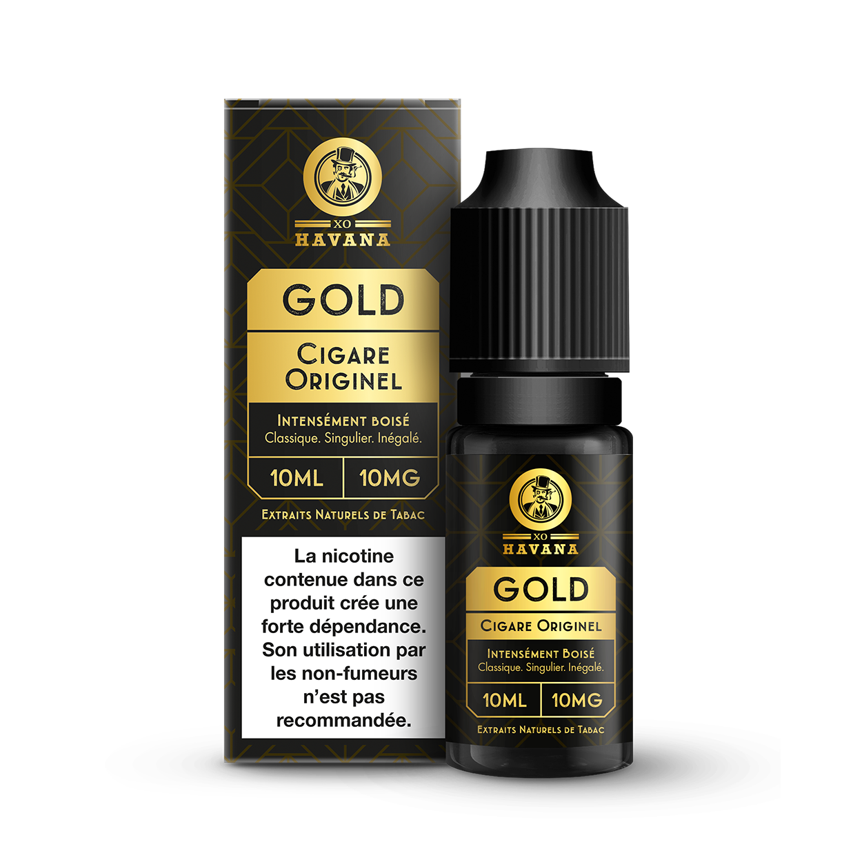 E-LIQUIDE XO HAVANA OR Saveur