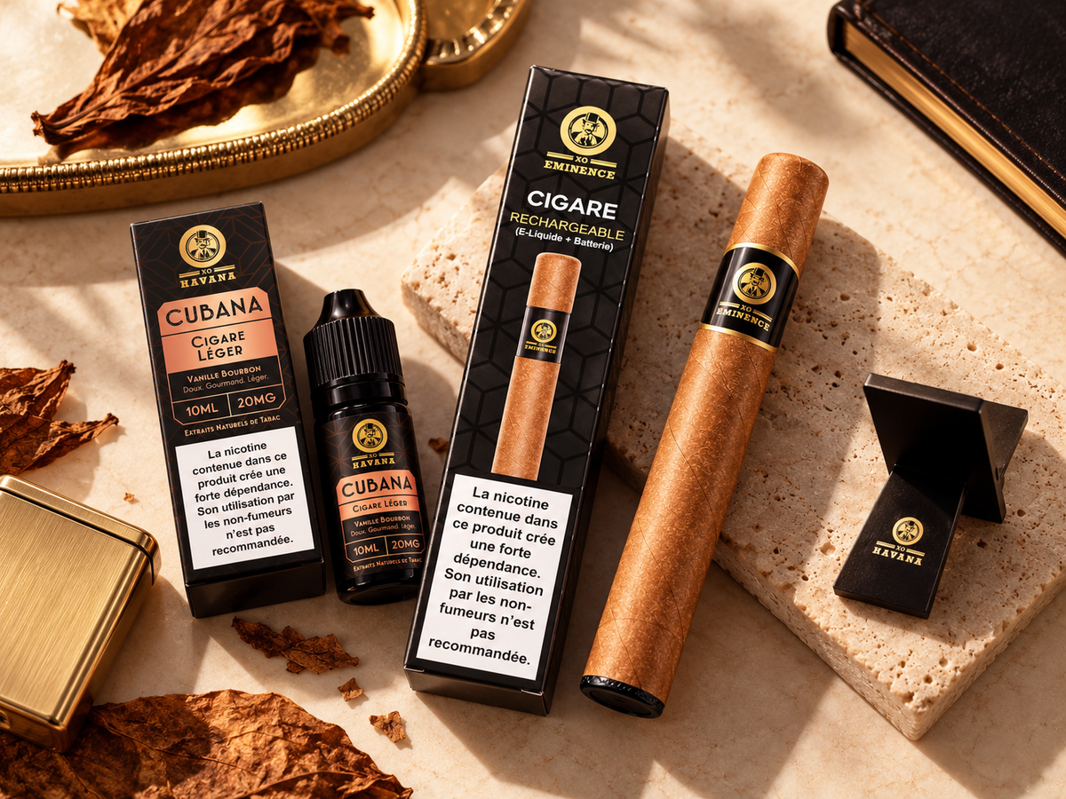 XO Eminence: A Refillable Electronic Cigar and Cigar-Inspired E-Liquids