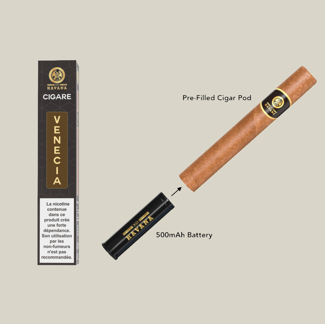 CIGAR VAPE POD SYSTEM XO HAVANA | VENECIA Flavour XO HAVANA EUROPE CIGAR VAPE POD SYSTEM XO HAVANA | VENECIA Flavour XO HAVANA EUROPE