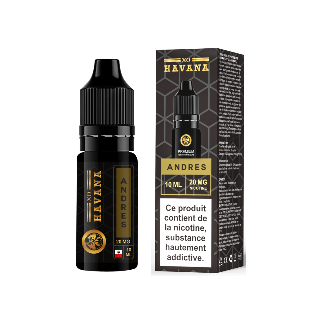 E-Liquid ANDRES XO HAVANA CIGAR VAPE