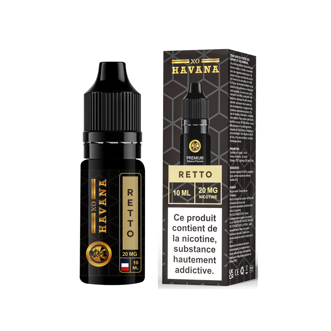 E-Liquid RETTO XO HAVANA CIGAR VAPE